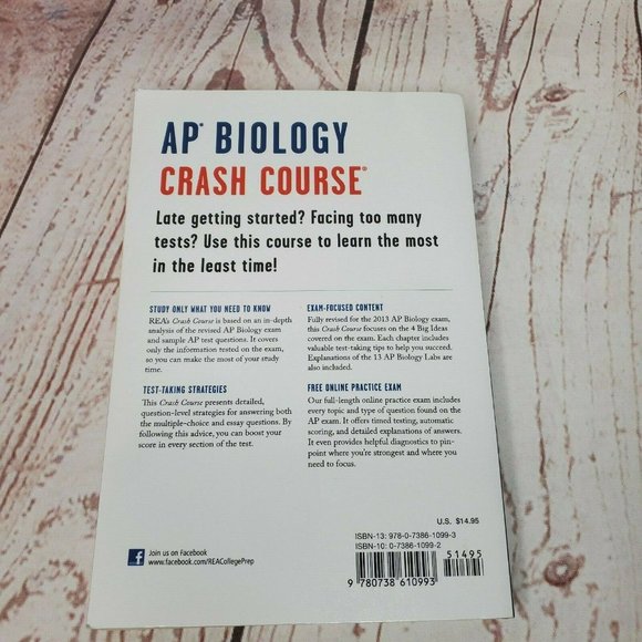 AP Biology Crash Course, 2nd Ed., Book + Online: Get a Higher Score in Less Time - Picture 4 of 7